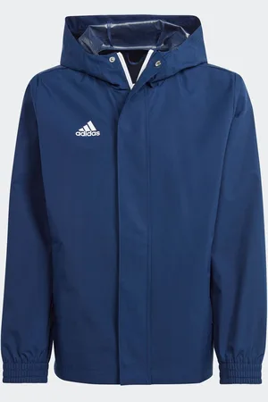 adidas Boys Navy Entrada Rain Jacket