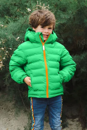Muddy Puddles Girls Waterproof Puffer Jacket