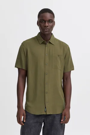 Blend Viscose Short Sleeve Shirt S