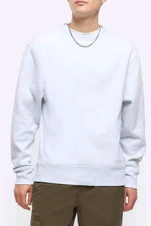 River Island Mens Essential Crew Sweat Top