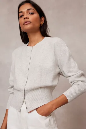 mint&berry Womens Cotton Blend Cardigan