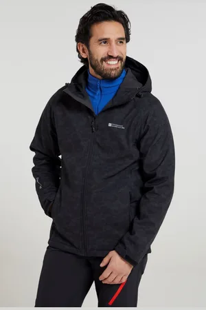 Mountain Warehouse Mens Exodus Mens Showerproof Softshell Jacket