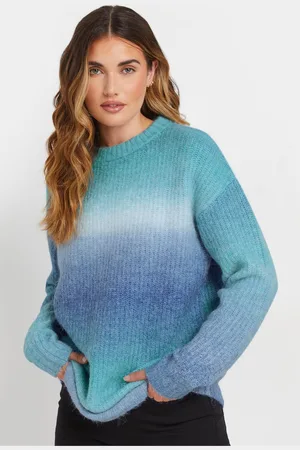 Long Tall Sally Womens Ombre Jumper