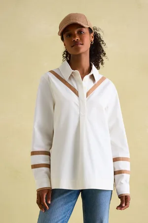 Joules Womens Brinley Cotton Deck Shirt