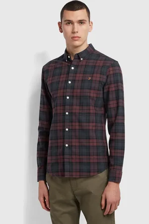 Farah Brewer Check Shirt L