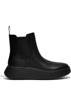FitFlop Leather F-Mode Flatform Chelsea Boots AU 9 (EU 41)