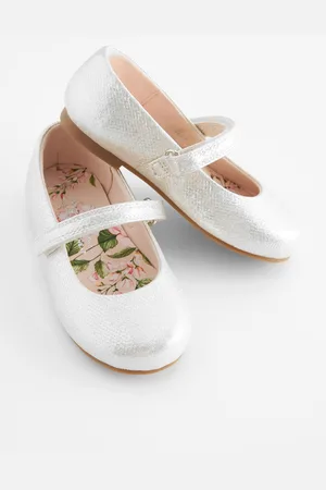 Next Girls Wide Fit (G) Mary Jane Touch Fastening Occasion Shoes