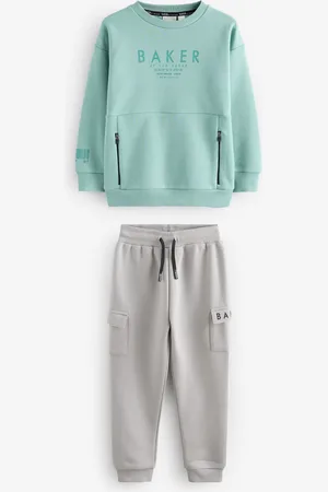 Ted Baker Boys /Grey Sweatshirt and Cargo Joggers Set