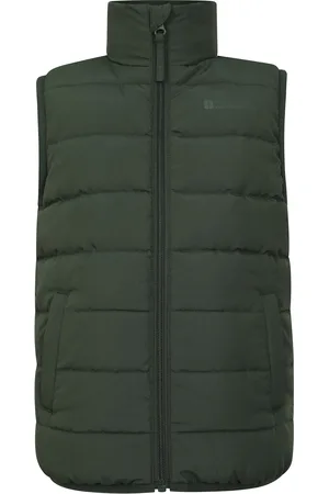 Mountain Warehouse Boys Kids Rocko Water Resistant Padded Gilet