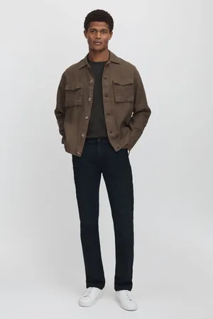 Paige Mens Straight Leg Jeans