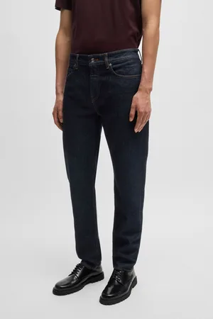 HUGO BOSS Mens Maine Regular-Fit Comfort-Stretch Denim Jeans