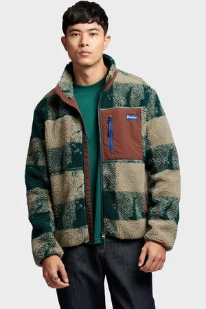 Penfield Mens Green Textured Check Mattawa Jacket M