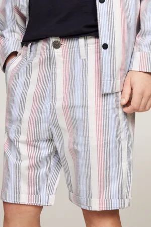 Tommy Hilfiger Boys Oxford Striped Shorts