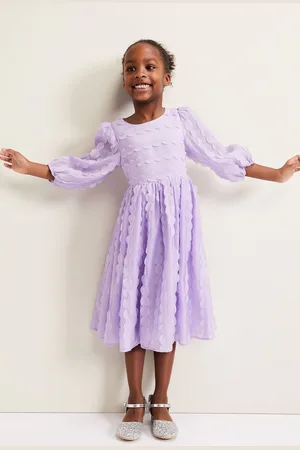 Phase Eight Girls Bailey Textured Smock Dress
