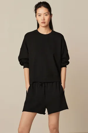 Next Womens Raw Edge Washed Jersey Shorts