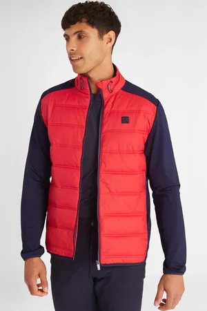 Calvin Klein Mens Rangewood Full Zip Hybrid Jacket