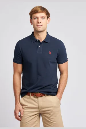 U.S. Polo Assn. U. S. Polo Assn. Regular Fit Pique 100% Cotton Polo Shirt S