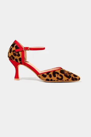 Joe Browns Vintage Leopard Print Heels AU 7 (EU 38)