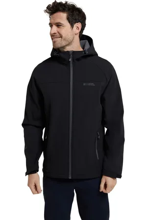 Mountain Warehouse Mens Exodus Mens Showerproof Softshell Coat Jacket