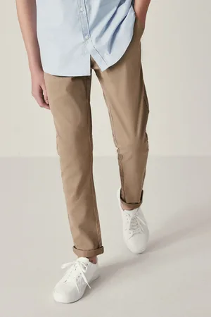 Next Boys Stone Skinny Fit Stretch Chino Trousers (3-17yrs)