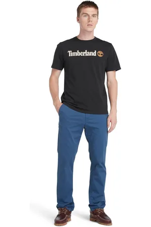 Timberland Mens Kennebec River Tree Logo Short Sleeve T-Shirt