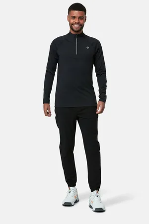 Gym + Coffee Mens Mens Relentless Quarter Zip Sweat Top