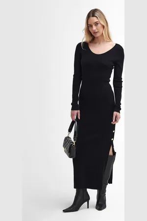 Barbour Womens Laia Knitted Midi Dress