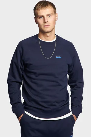 Penfield Mens Mens Relaxed Fit 100% Cotton Original Logo Sweatshirt