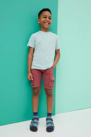 Fat Face Boys FatFace Judes All-Over Print T-Shirt