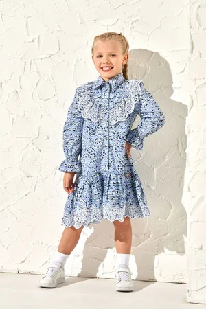 Angel & Rocket Girls Amelie Zebra 100% Cotton Blouse