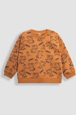 Peppa Pig Boys JoJo Maman Bébé Toffee Printed Sweatshirt