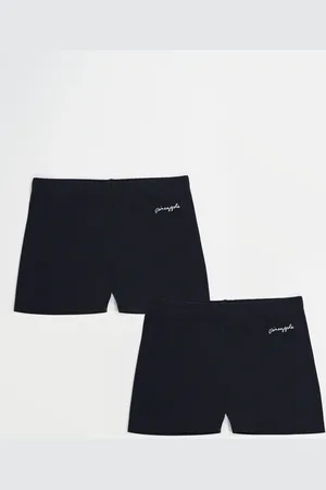 Pineapple Girls Jersey Hotpant Shorts 2 Pack 11