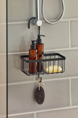 Next Black Hanging Shower Caddy One