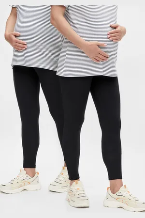 Mama;licious Womens Maternity Leggings 2 Pack