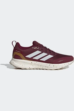 adidas Mens Maroon Run Falcon Trainers