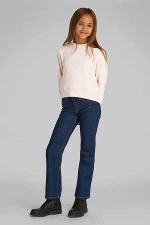 Calvin Klein Pink Logo Crew Neck Sweatshirt 4 Years (104cm)
