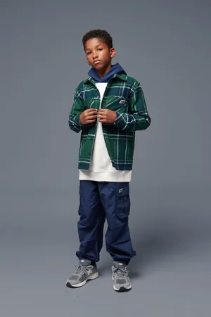 New Balance Boys Boys 100% Cotton Premium Parachute Trousers