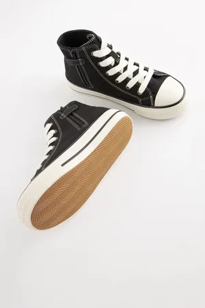 Next Boys Hitop Lace Up Trainers