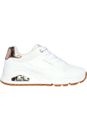 Skechers Girls Uno Gen1 Shimmer Away Trainers
