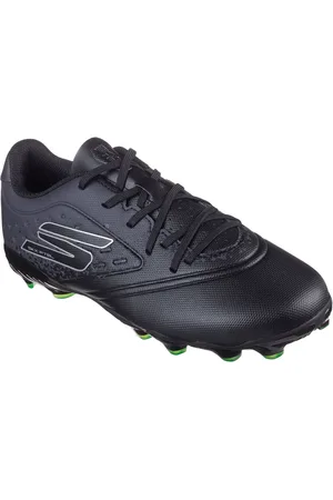 Skechers Boys Black Razor Jr Crib Firm Ground Football Boots