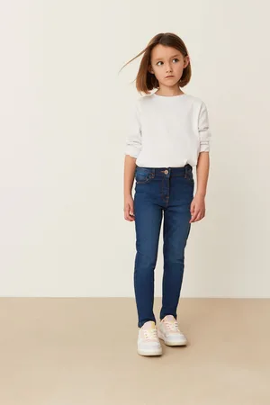 Next Girls Dark Regular Length Stretch Jeggings (3-16yrs)