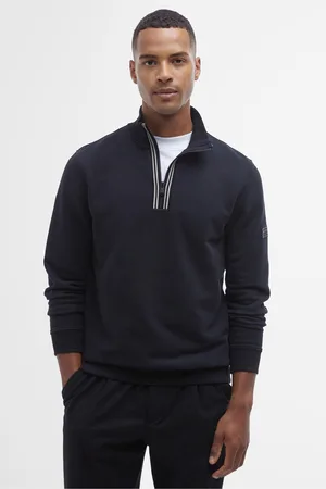 Barbour Mens Lincoln Tipped Funnel Sweatshirt
