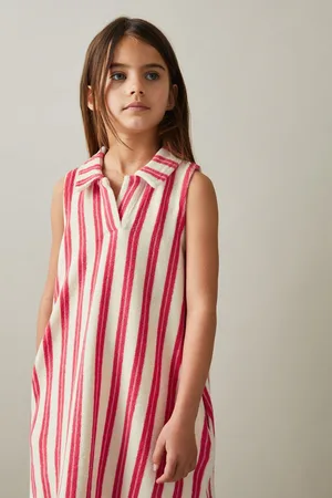 Reiss Girls Felicia 9-13 yrs Towelling Open Collar Dress