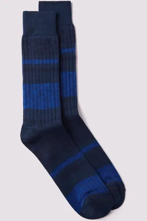 Duchamp Mens Mens Melange Stripe Socks