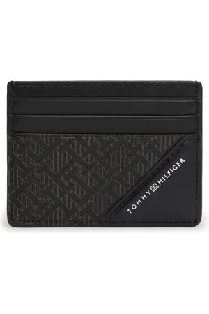 Tommy Hilfiger Mens Monogram Card Holder