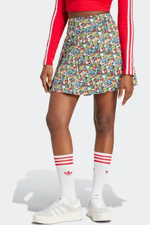 adidas Floral Liberty London 100% Cotton Skirt AU 24-26