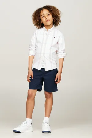 Tommy Hilfiger Boys Regular Fit Checkered Shirt