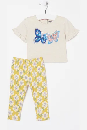 Fat Face Girls FatFace Butterfly Graphic Leggings Set