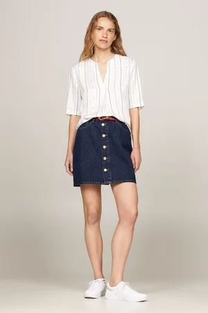 Tommy Hilfiger Womens Foulard V-Neck Blouse