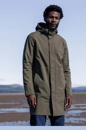 Tog 24 Green Glenton Long Hooded Waterproof Coat XXL